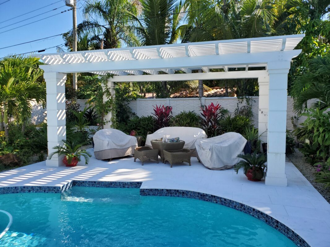 Patio Pergola and Bath Remodeling