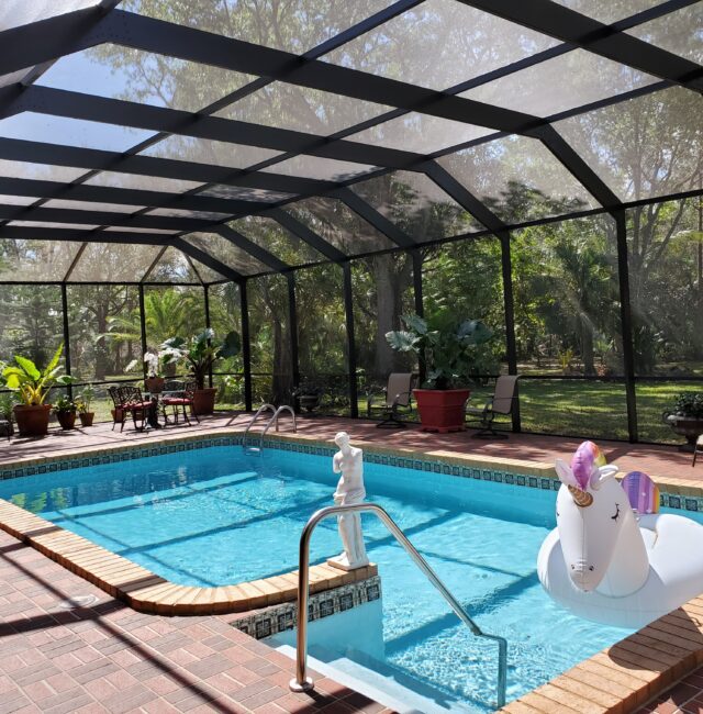 Screen Enclosure Pinecrest House