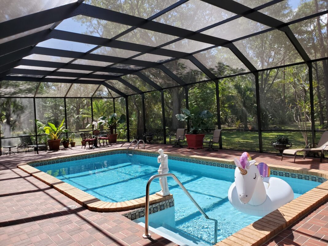 Screen Enclosure Pinecrest House